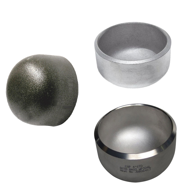 Stainless Steel Butt weld Type Tube Fitting Cap ASME B16.9
